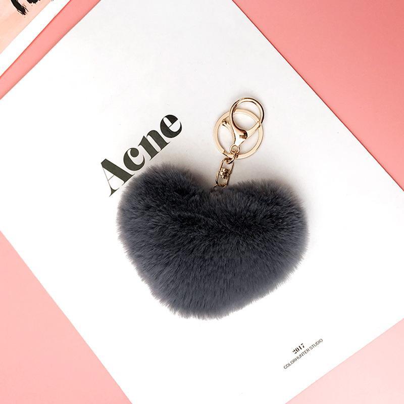 Love Ball Metal Keychain Car Pendant Women's Bag Pendant